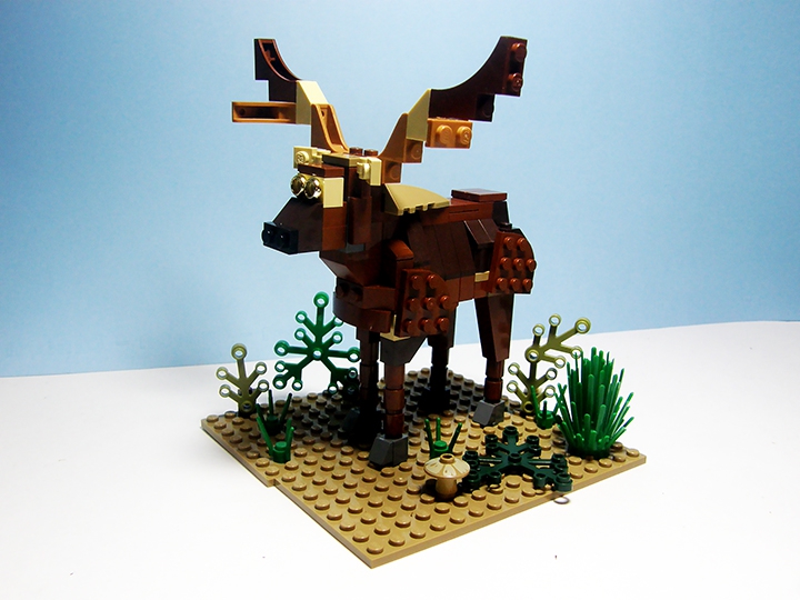 LEGO MOC - 16x16: Animals - Deer