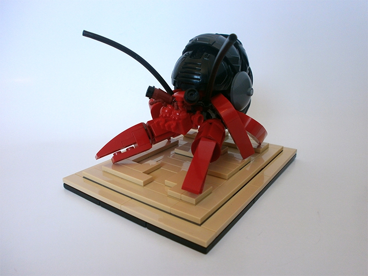 LEGO MOC - 16x16: Animals - Hermit crabs