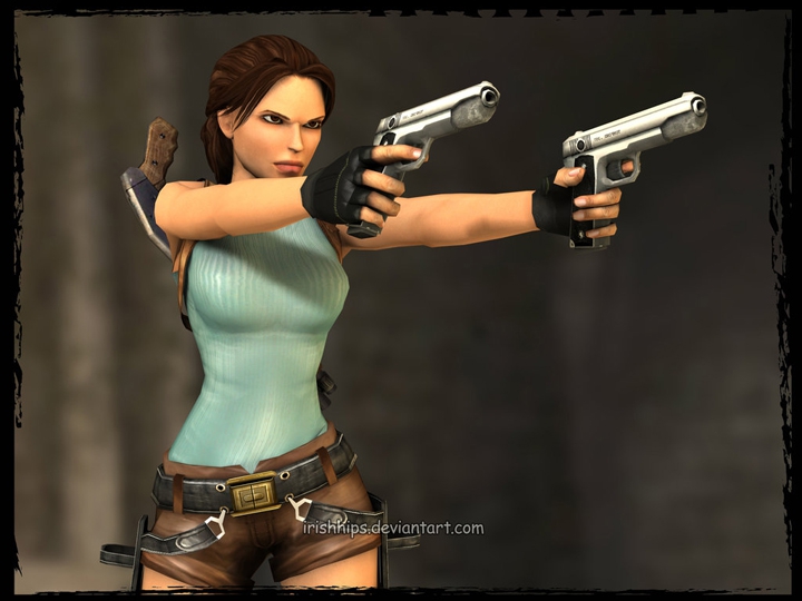 LEGO MOC - 16x16: Character - Lara Croft: Tomb Raider: <p align=left></i><br />
С трудом поборол в себе желание написать про актрис, представлявших оффициальный образ <b>Лары Крофт</b> на разных мероприятиях, про фильмы и комиксы, про огромное количество наград, присвоенных ей геймерским сообществом, запостить больше картинок и скриншотов из игры. Поэтому просто наберите в любом поисковике и на википедии <a href='http://ru.wikipedia.org/wiki/%D0%9B%D0%B0%D1%80%D0%B0_%D0%9A%D1%80%D0%BE%D1%84%D1%82'><b>Lara Kroft</b></a>.  <br />
