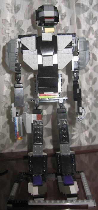 LEGO MOC - 16x16: Character - Robocop: работа не выходит за 16х16<br />
