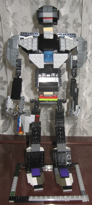 LEGO MOC - 16x16: Character - Robocop: общий вид