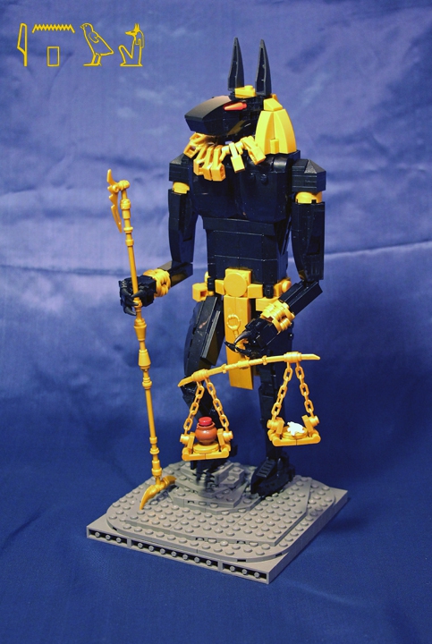 LEGO MOC - 16x16: Character - Anubis: Основное фото