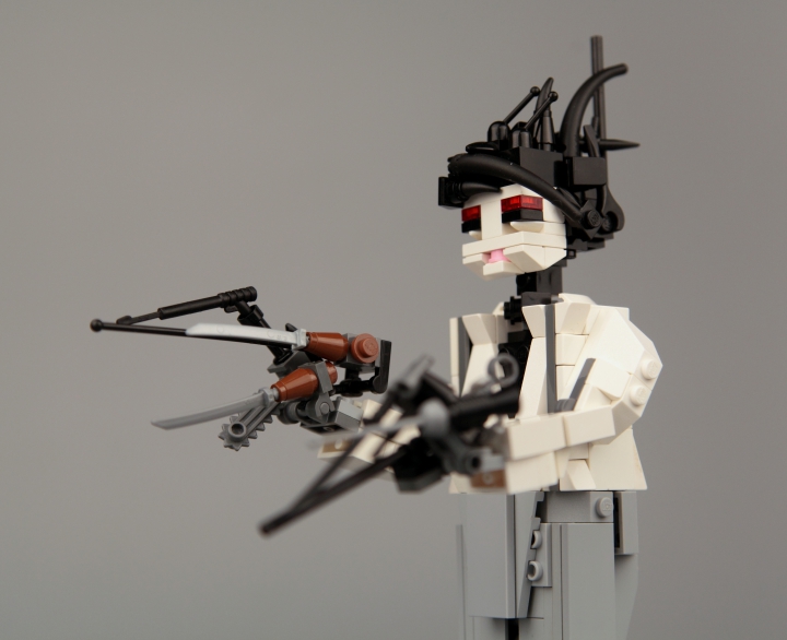 LEGO MOC - 16x16: Character - Edward Scissorhands