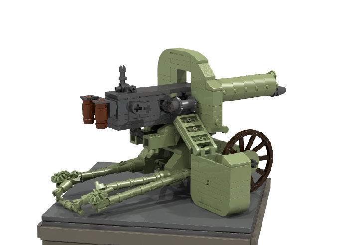 LEGO MOC - 16x16: Technics - Maxim gun