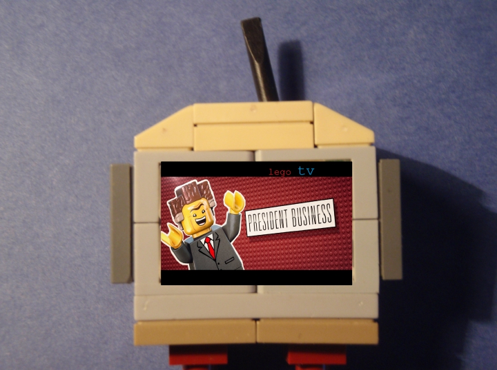 LEGO MOC - 16x16: Technics - Телевизор: входе того прошло всего 15 минут и начелась реклама