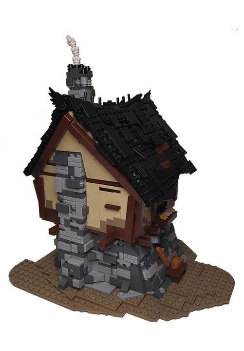 LEGO MOC - LEGO Architecture - Bakery from Reminiscences