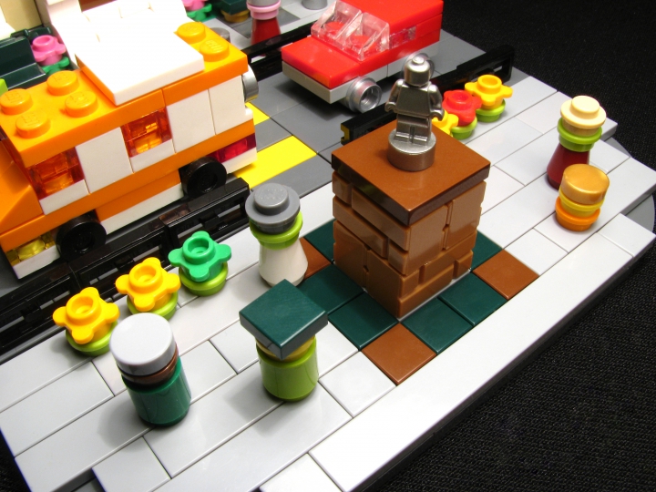 LEGO MOC - LEGO Architecture - Особняк, известной личности