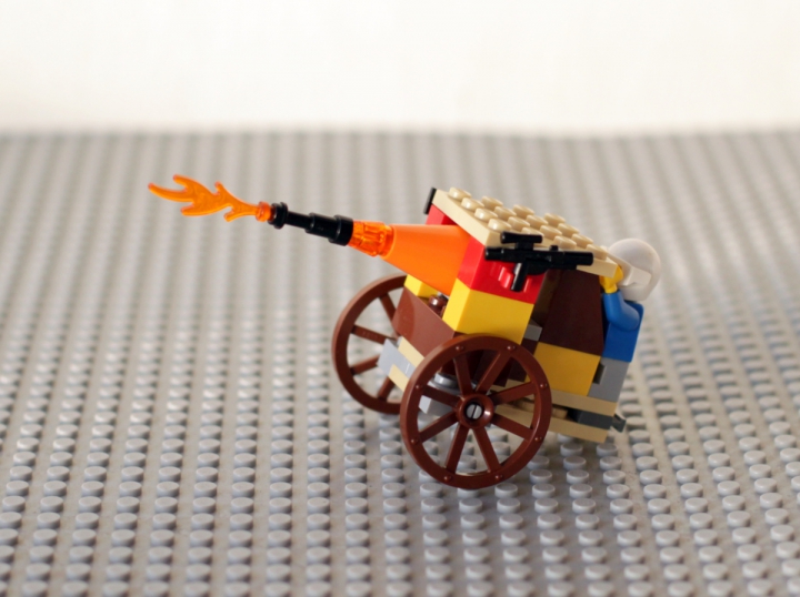 LEGO MOC - LDD-contest '20th-century military equipment‎' - Небольшая армия 20-го века.: Длинное дуло, запасной автомат.