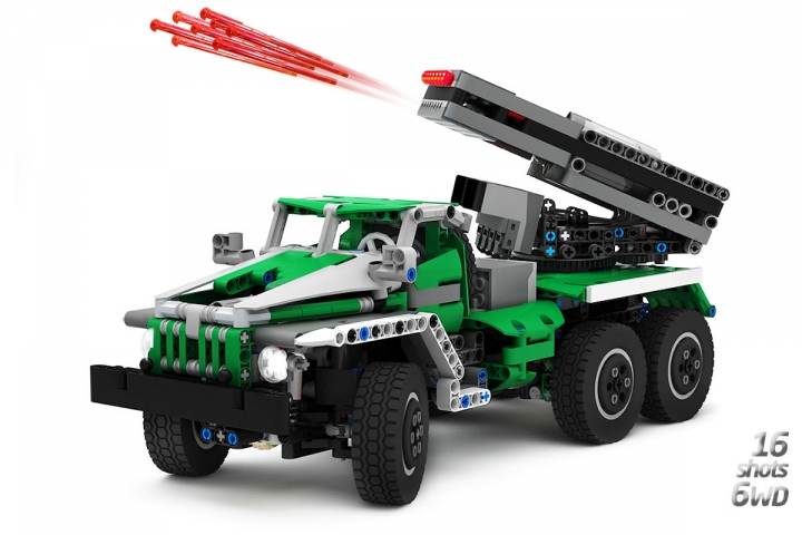 LEGO MOC - LDD-contest '20th-century military equipment‎' - БМ-21 Град  
