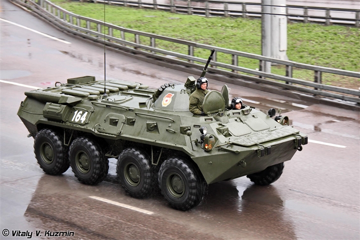 LEGO MOC - LDD-contest '20th-century military equipment‎' - BTR-80