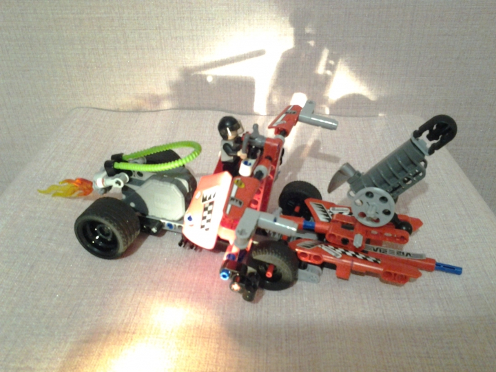 LEGO MOC - Technic-contest 'Car' - Гоночно-военный автомобиль