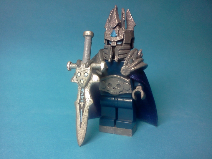LEGO MOC - Конкурс LEGO-кастомизаторов 'Blizzard Character' - Lich King (Arthas Menethil)