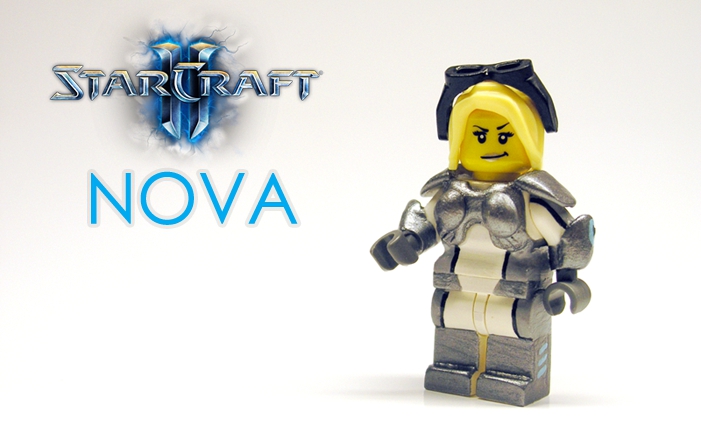 LEGO MOC - Конкурс LEGO-кастомизаторов 'Blizzard Character' - StarCraft2 Nova
