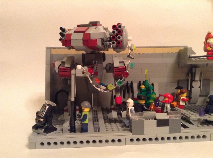 LEGO MOC - New Year's Brick 3015 - Завтра была война...: Мех поближе