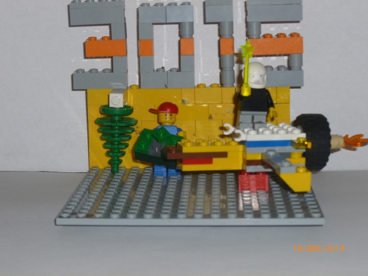 LEGO MOC - New Year's Brick 3015 - Новогодний кубик 3015