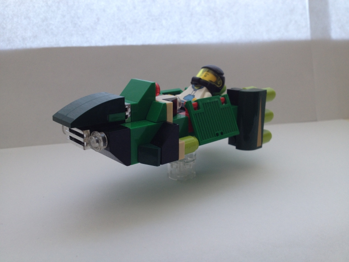 LEGO MOC - New Year's Brick 3015 - Новый год в облаках: Еще один автомобиль. 