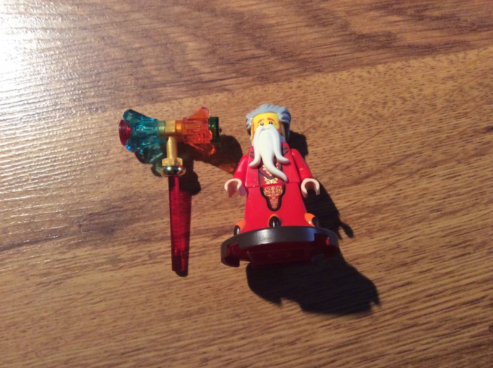 LEGO MOC - New Year's Brick 3015 - Отркритее дома деда мороза: Дед мороз
