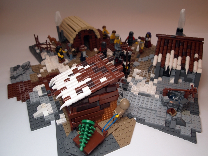 LEGO MOC - New Year's Brick 3015 - Оптина Пустынь