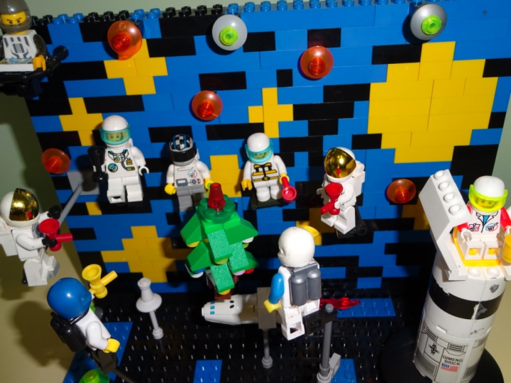 LEGO MOC - New Year's Brick 3015 - Новогодний хоровод 3015 года: Новогодний хоровод 3015 года