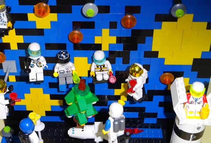 LEGO MOC - New Year's Brick 3015 - Новогодний хоровод 3015 года: Новогодний хоровод 3015 года