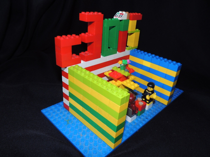 LEGO MOC - New Year's Brick 3015 - Встреча нового 3015 года. 