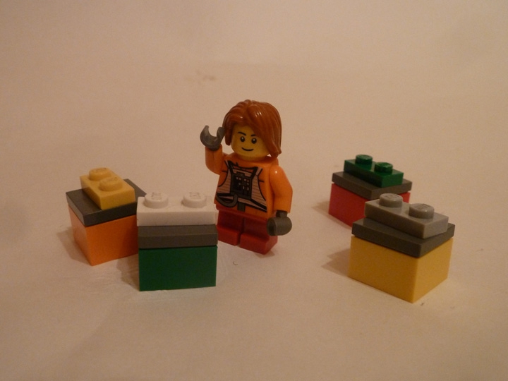 LEGO MOC - New Year's Brick 3015 - Семейный праздник