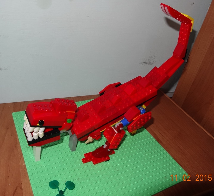 LEGO MOC - Jurassic World - Аллозавр