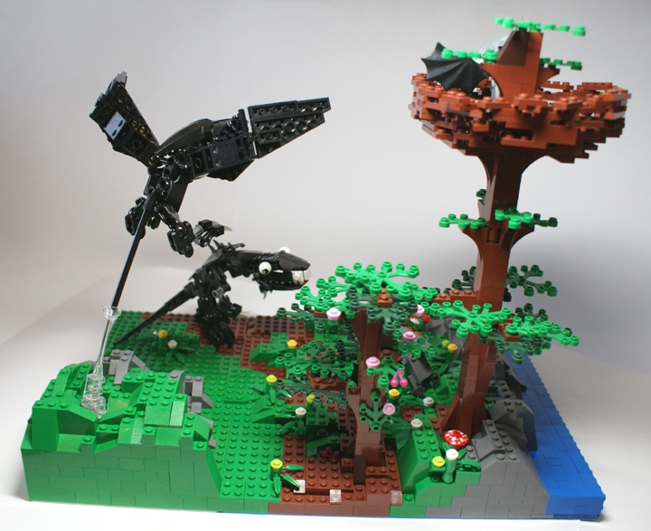 LEGO MOC - Jurassic World - Легкая добыча?: Ракурс 4