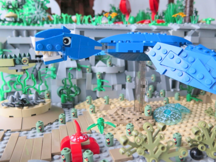 LEGO MOC - Jurassic World - Три стихии: Глобиденс