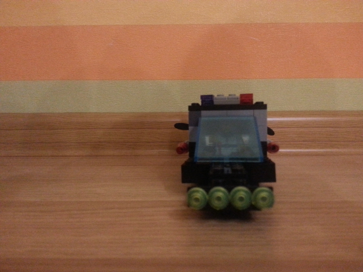 LEGO MOC - Submersibles - Подводная полиция: Вид спереди