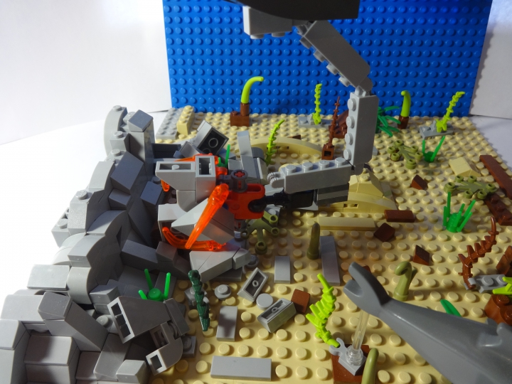 LEGO MOC - Submersibles -  Глубоководный исследовательский батискаф:  Идёт процесс..... 