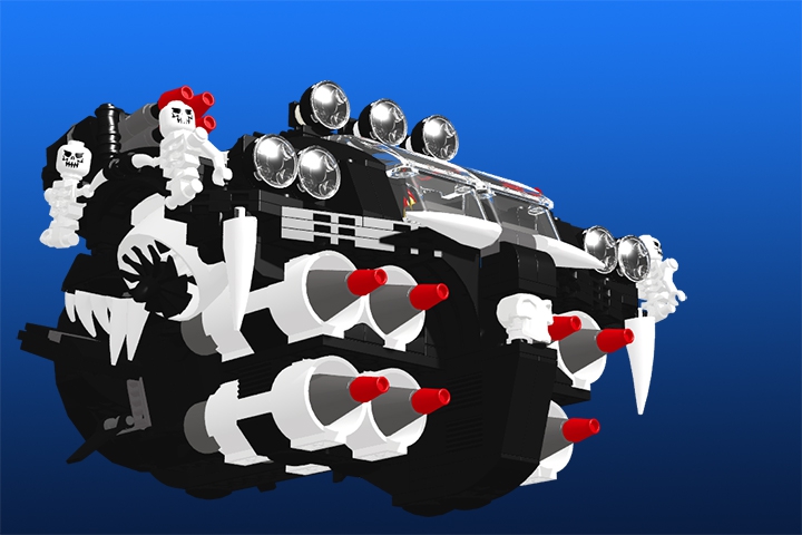 LEGO MOC - Submersibles - Черная борода: - Ну а теперь самое главное - конечно же, вооружение! Восемь... нет... ВОСЕМЬ! торпедных аппаратов наводят ужас на суда охранения и патрульные корабли береговой охраны!