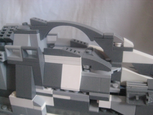 LEGO MOC - Submersibles - Наутилус - подвижный в подвижном: Гребень.