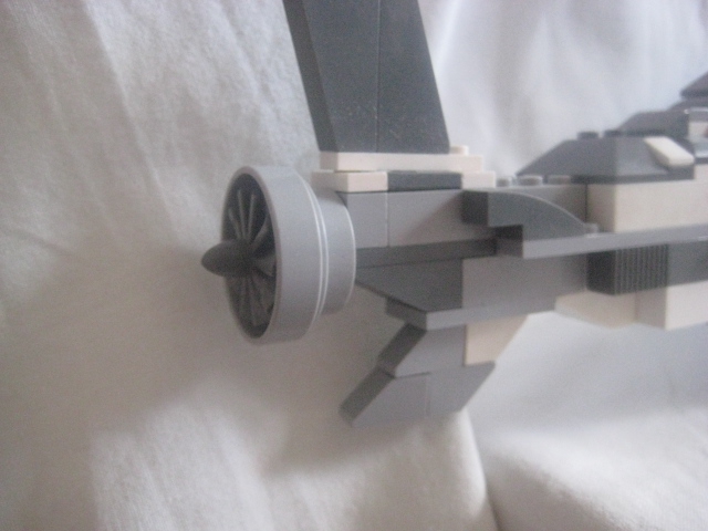LEGO MOC - Submersibles - Наутилус - подвижный в подвижном: Винт и плавник.