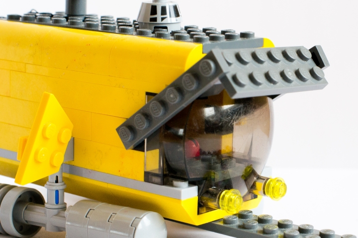 LEGO MOC - Submersibles - ПОДВОДНАЯ ЛОДКА СПАСАТЕЛЕЙ: Кабина