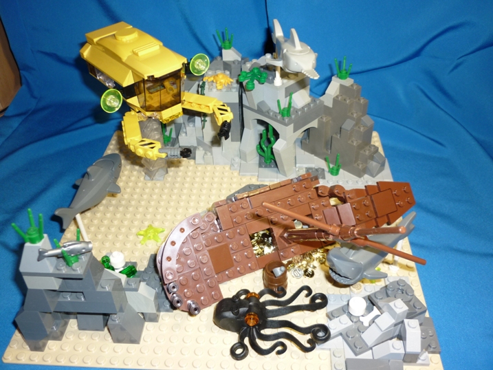 LEGO MOC - Submersibles - 'Поиск сокровищ' 