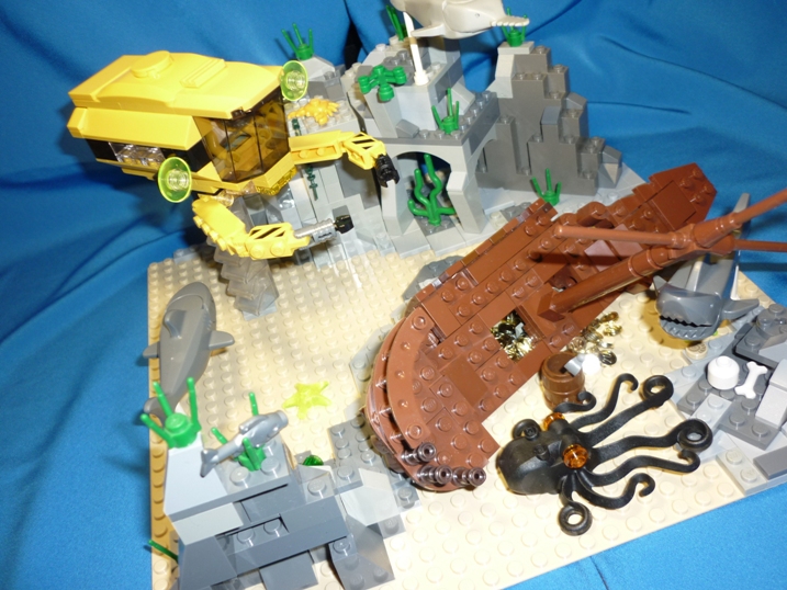 LEGO MOC - Submersibles - 'Поиск сокровищ' 