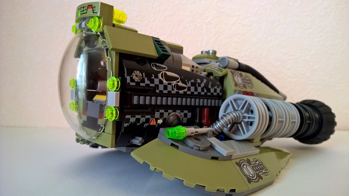 LEGO MOC - Submersibles - Подлодка глубинного агента: для команды глубинных агентов разработали новый батискаф, способный погружаться до 7000 метров.