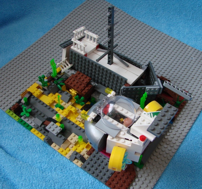 LEGO MOC - Submersibles - Вперед, за сокровищами!: Нужно подплыть поближе.
