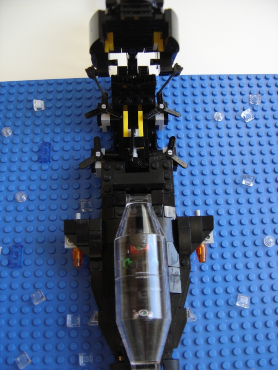 LEGO MOC - Submersibles - Подводная лодка Бэтмена: Открыт контенер с БПЛА