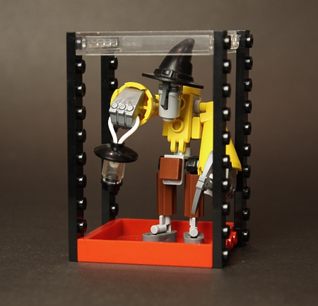 LEGO MOC - Battle of the Masters 'In cube' - Nightmare Designer: Я могу принимать любое обличье и становиться любого размера...