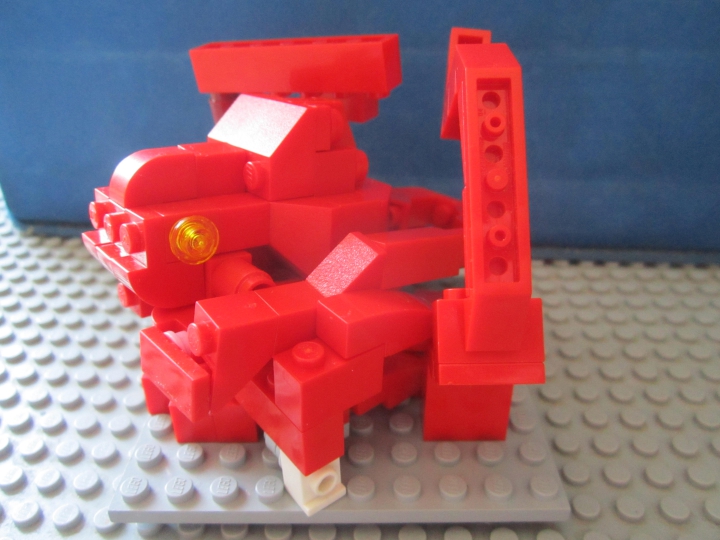 LEGO MOC - Battle of the Masters 'In cube' - Бой со спрутами.: Спрут без Ихтиандра