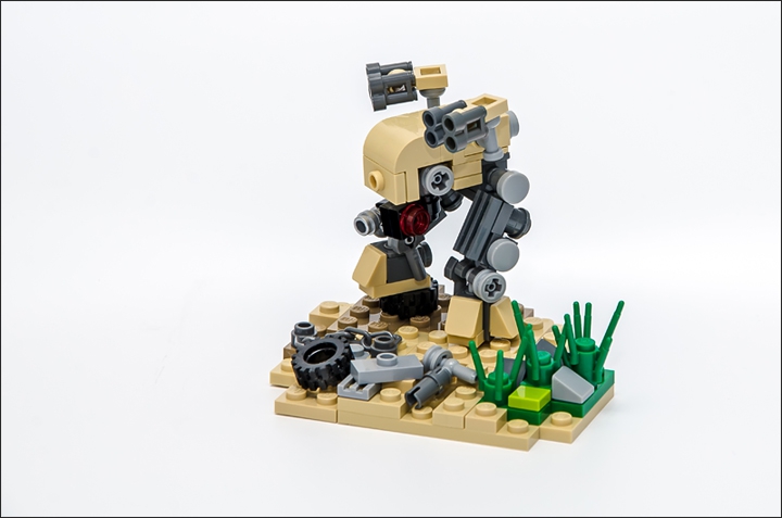 LEGO MOC - Battle of the Masters 'In cube' - DESERT STRIKE