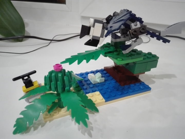 LEGO MOC - Инопланетная жизнь - Инопланетная доисторическая жизнь