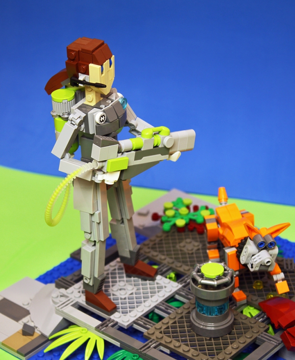 LEGO MOC - Инопланетная жизнь - Грязная работа