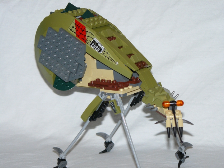 LEGO MOC - Инопланетная жизнь - Длинноног с планеты Глисс 581: Хожу брожу, нектар ищу...