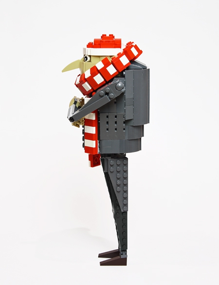 LEGO MOC - New Year's Brick 2016 - Гадкий Санта