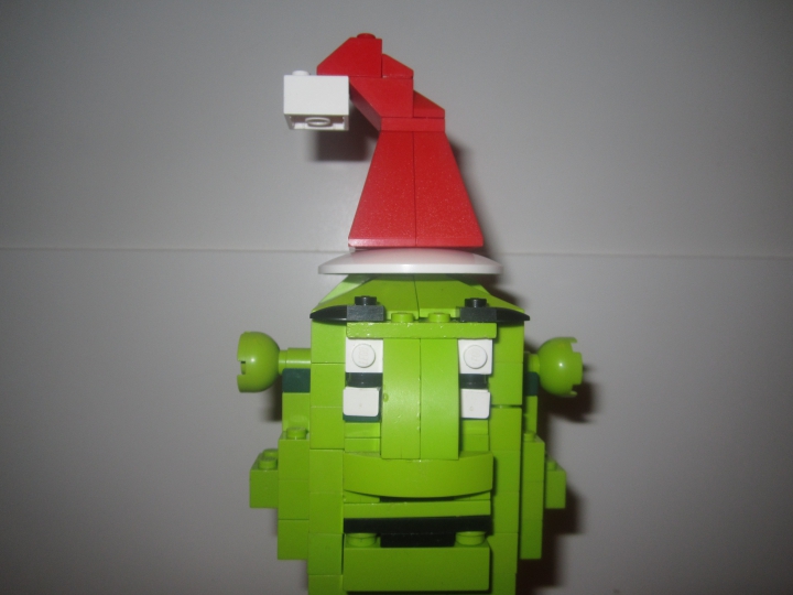 LEGO MOC - New Year's Brick 2016 - Санта Шрек: Это его голова.