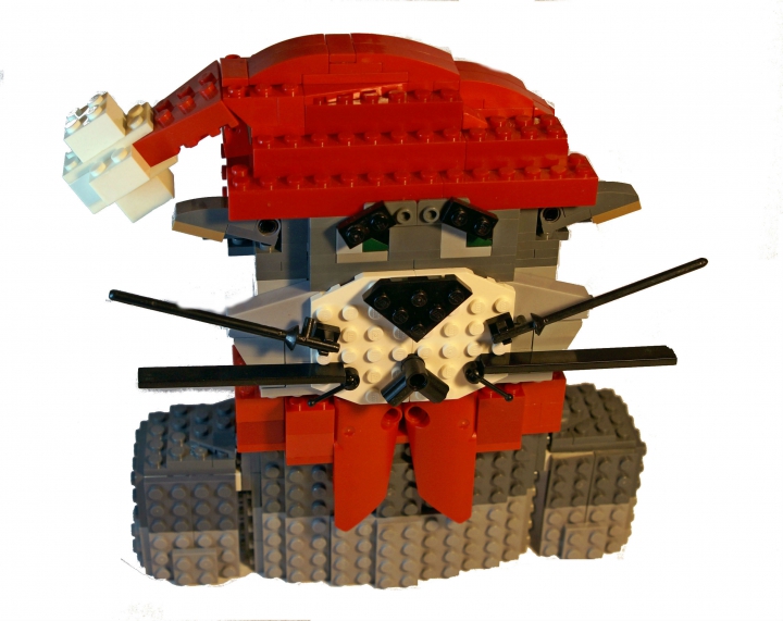LEGO MOC - New Year's Brick 2016 - Кот Матроскин: вот такой вот грустный Матроскин