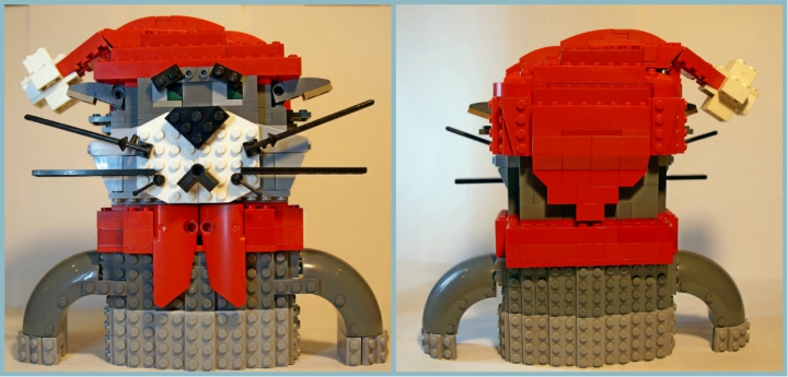 LEGO MOC - New Year's Brick 2016 - Кот Матроскин: альтернативные руки